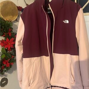 The North Face Women's Two-Tone Jacket - Pink and Burgundy